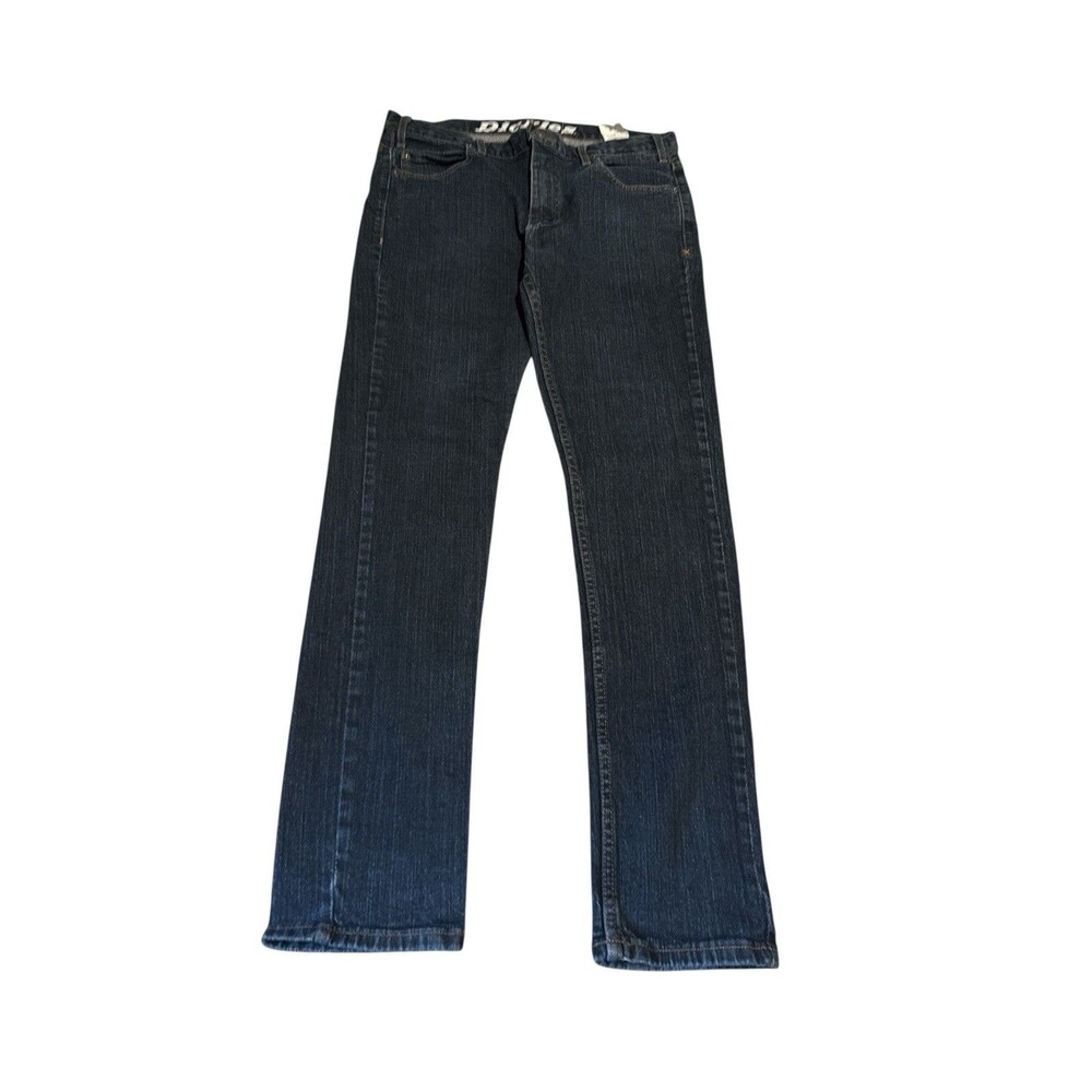 Dickies Men’s Slim Jeans in Dark Blue Wash